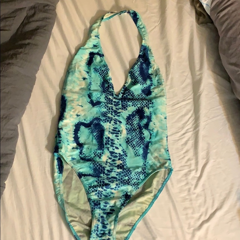 Escada one piece bathing suit